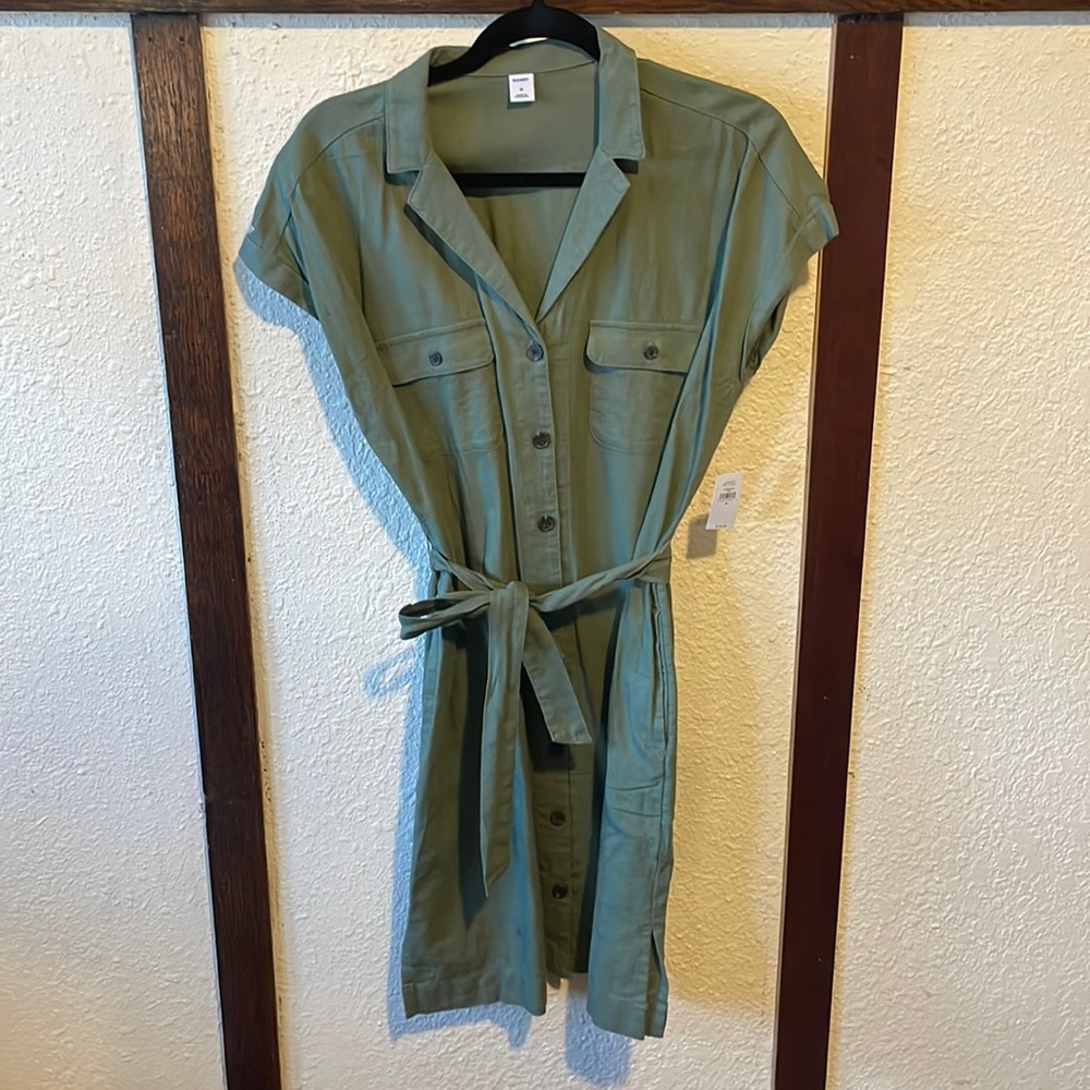 Olive Green Dress